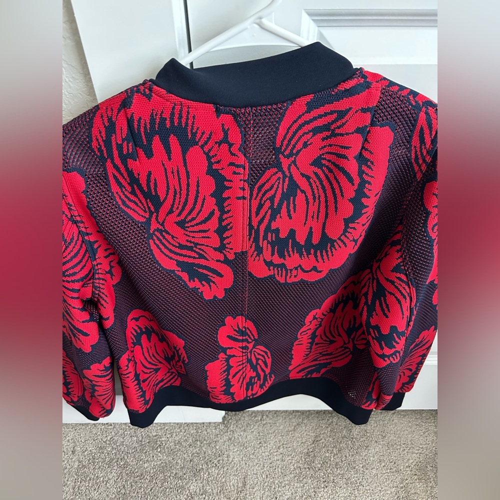 Tory Sport Floral Bomber Jacket - Picture 3 of 5